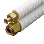 Geïsoleerde flare leidingset 1/4″ x 5/8″ - 5m voor 7.0kW airco's